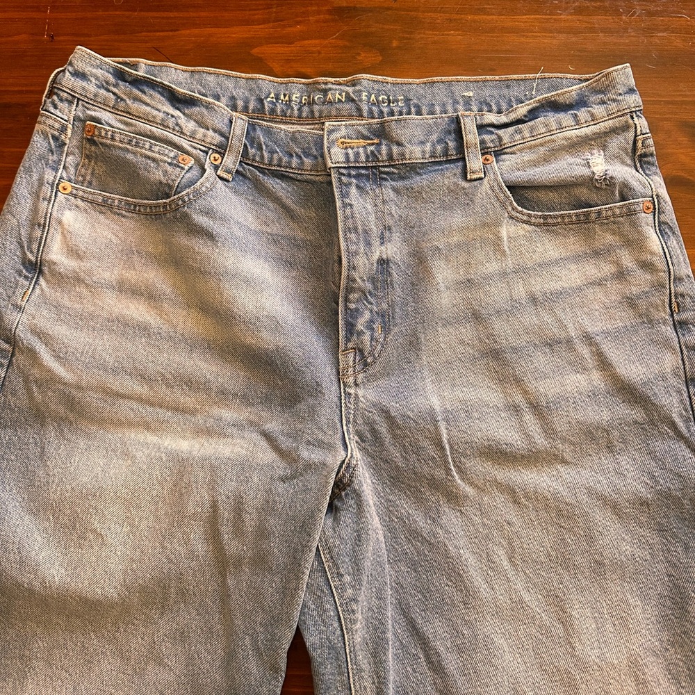 American Eagle Bootcut Split Bottom Jeans